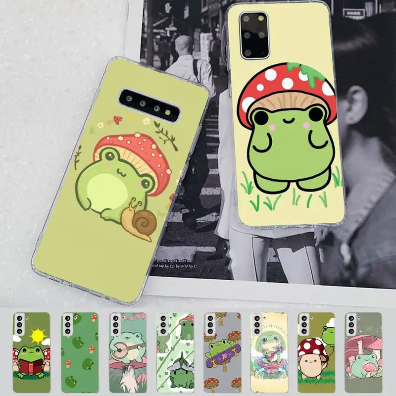 Frog Mushroom Phone Case for Samsung S21 A10 for Redmi Note 7 9 for Huawei P30Pro Honor 8X 10i cover
Frog Mushroom Phone Case for Samsung S21 A10 for Redmi Note 7 9 for Huawei P30Pro Honor 8X 10i cover