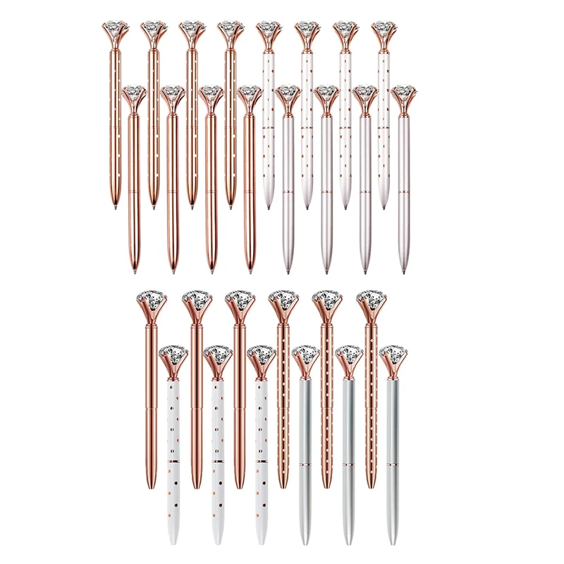 Diamond Pens Cute Metal Bling Diamond Pens With Black Ink Office Supply Gifts Pens For Christmas (4 Colors )
Diamond Pens Cute Metal Bling Diamond Pens With Black Ink Office Supply Gifts Pens For Christmas (4 Colors )
