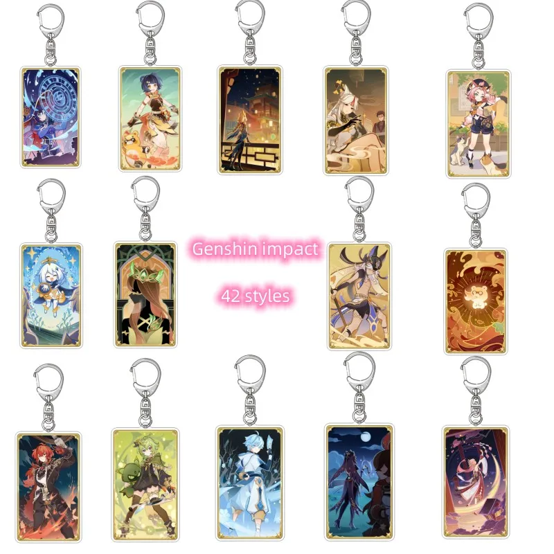 Anime Game Genshin Impact Keychain Anime Cosplay Pendant Acrylic Cartoon Figure Key Fan gift
Anime Game Genshin Impact Keychain Anime Cosplay Pendant Acrylic Cartoon Figure Key Fan gift