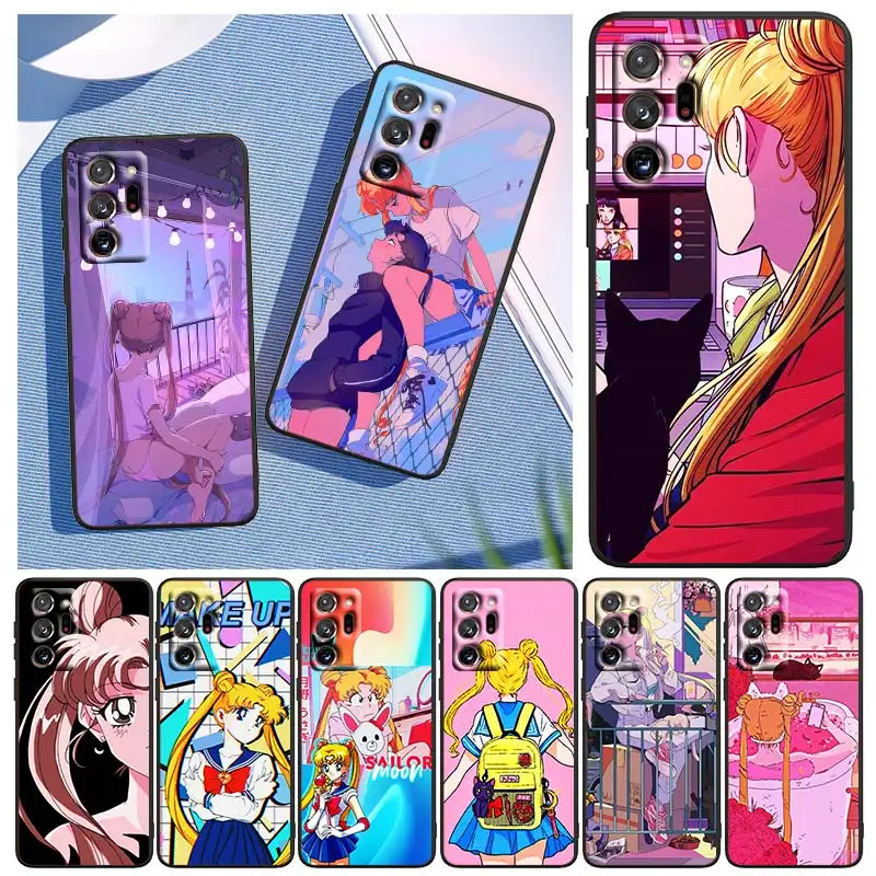 Sailor Moon Cartoon Art For Samsung Note 20 10 9 Ultra Lite Plus A73 A70 A20 A10 A8 A03 F23 M52 M21 j7 j6 Black Phone Case
Sailor Moon Cartoon Art For Samsung Note 20 10 9 Ultra Lite Plus A73 A70 A20 A10 A8 A03 F23 M52 M21 j7 j6 Black Phone Case