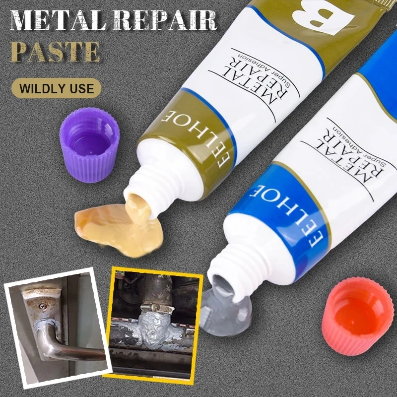 Metal Repairing Adhesive Super Glue Quick-drying Waterproof Welding Glue Special Leakage Plugging Industrial Repair Welding Glue
Metal Repairing Adhesive Super Glue Quick-drying Waterproof Welding Glue Special Leakage Plugging Industrial Repair Welding Glue