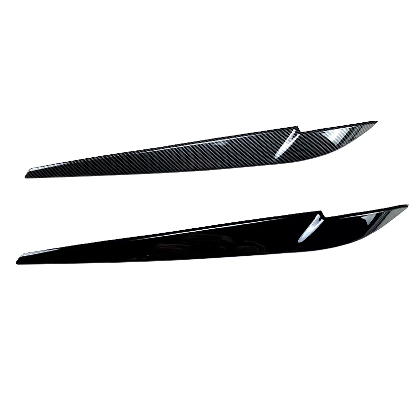 

For BMW X5 X6 F15 F16 2014-2018 Headlights Eyebrow Eyelids Stickers ABS Trim Cover Accessories Car Styling