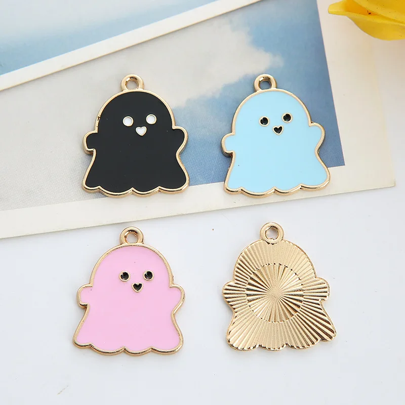10 шт., 4 цвета, эмалированный мультяшный милый Призрак на Хэллоуин, Очаровательная подвеска для «сделай сам», висячие серьги, ожерелье, брасл...
10 шт., 4 цвета, эмалированный мультяшный милый Призрак на Хэллоуин, Очаровательная подвеска для «сделай сам», висячие серьги, ожерелье, брасл...