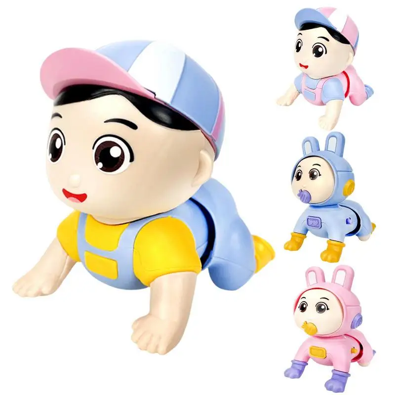 Crawling Doll Electric Toy Guided Heads Up Exercise Motor Function Training Early Education Toy With Music Interactive Toys
Crawling Doll Electric Toy Guided Heads Up Exercise Motor Function Training Early Education Toy With Music Interactive Toys