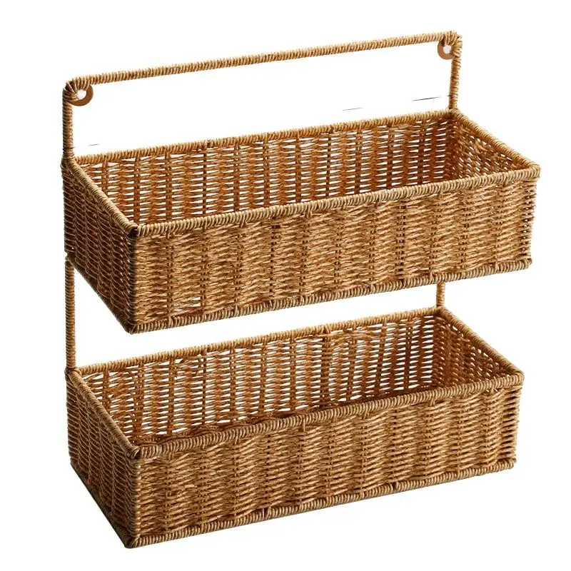CAMIGEL Bathroom Storage Rack Wall Hanging Basket for Kitchen Ginger Garlic Seasoning Bottles
CAMIGEL Bathroom Storage Rack Wall Hanging Basket for Kitchen Ginger Garlic Seasoning Bottles