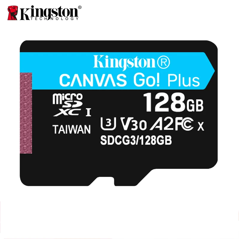 Kingston sd-карта 128 ГБ U3/U1 карта памяти 32 Гб 64 256 512 флеш-карта SDHC SDXC V30 карты класс 10 для