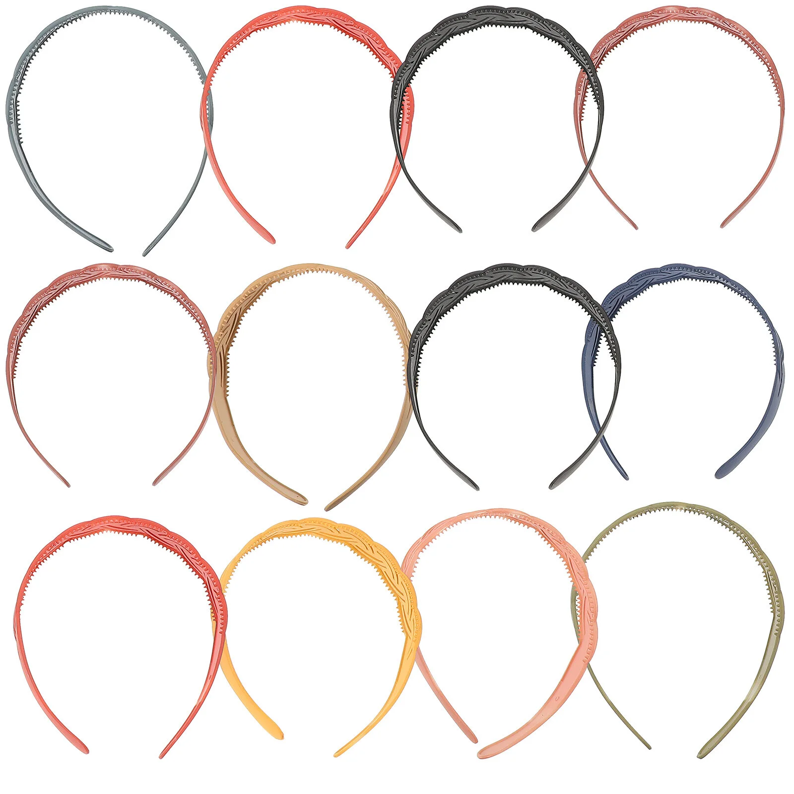 Женская пластиковая повязка на голову, 12 шт.
Женская пластиковая повязка на голову, 12 шт.