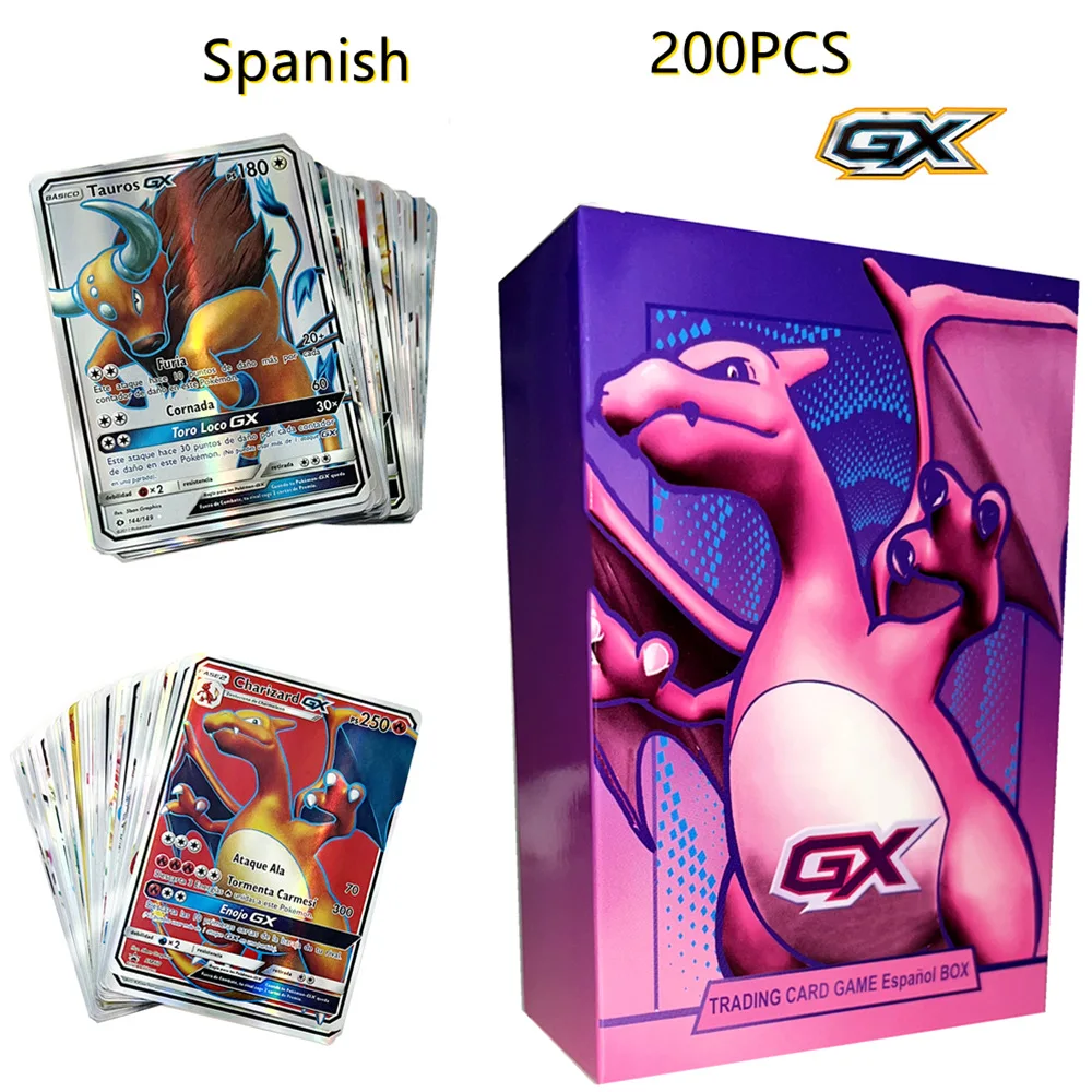 Spanish Pokemon Card GX VMAX Entertainment Collection Board Game Battle Card Cartoon Anime Peripheral Card Children's Gift
Spanish Pokemon Card GX VMAX Entertainment Collection Board Game Battle Card Cartoon Anime Peripheral Card Children's Gift
