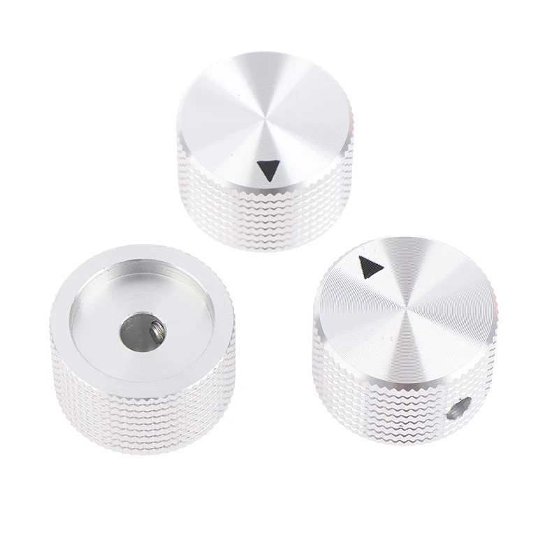 1pc Silver Aluminum Volume Knob Cap Hole 6MM 25MM x15MM Potentiometer Knob Cap High Quality
1pc Silver Aluminum Volume Knob Cap Hole 6MM 25MM x15MM Potentiometer Knob Cap High Quality