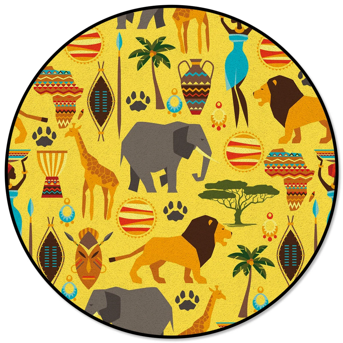 Elephant African Lion Carpets For Living Room Home Decor Rugs For Bedroom Floor Mat Decoration Anti Slip Rugs
Elephant African Lion Carpets For Living Room Home Decor Rugs For Bedroom Floor Mat Decoration Anti Slip Rugs