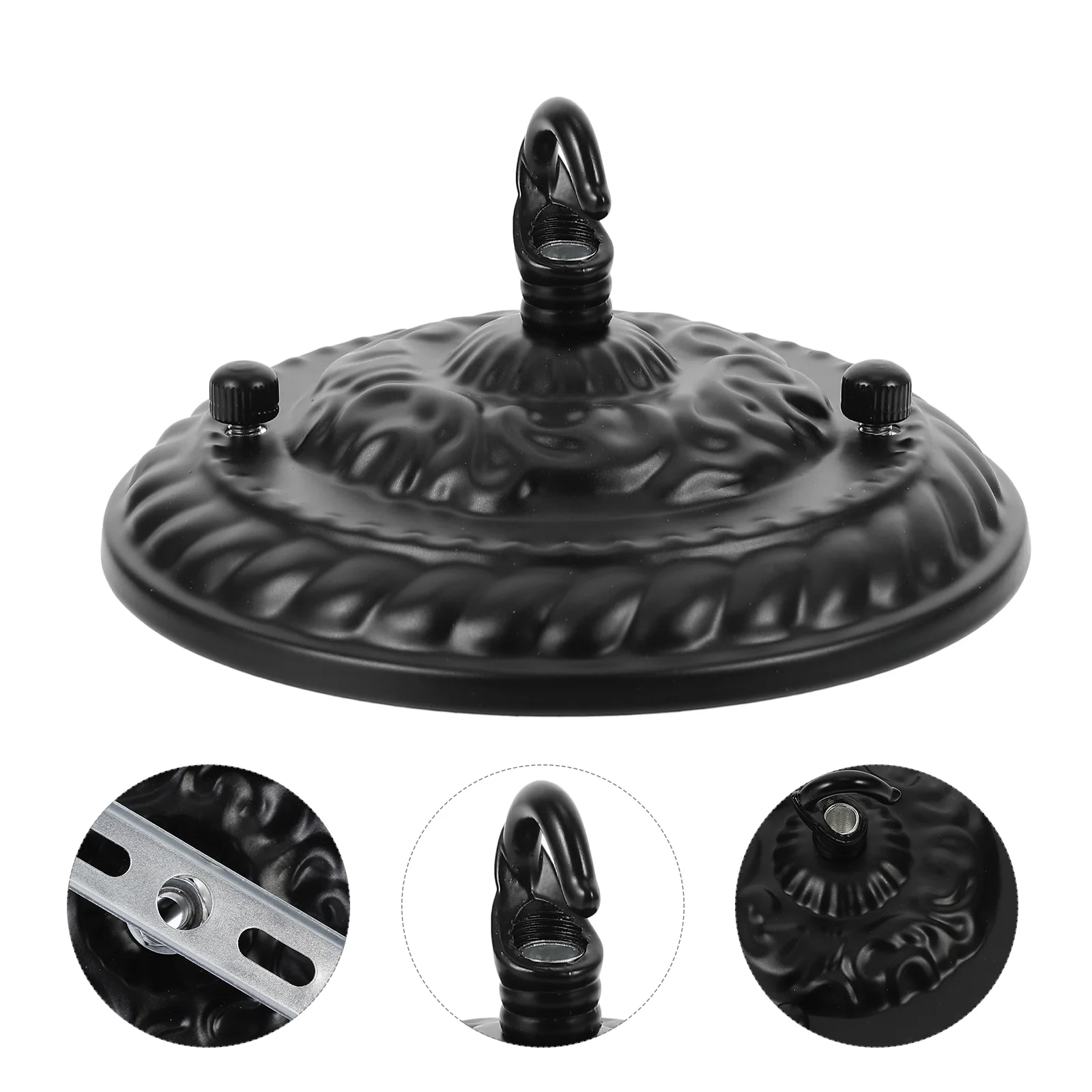 Chandelier Shade Hook Embossed Pattern Ceiling Light Plate Vintage Pendant Lighting Base Lamp Retro Round
Chandelier Shade Hook Embossed Pattern Ceiling Light Plate Vintage Pendant Lighting Base Lamp Retro Round