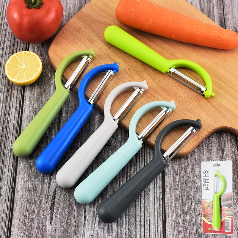 1/2PCS Fruit Vegetable Peeler Stainless Steel Ultra Sharp Peeler with Ergonomic Silicone Handle Kitchen Tools Kitchen Tools
1/2PCS Fruit Vegetable Peeler Stainless Steel Ultra Sharp Peeler with Ergonomic Silicone Handle Kitchen Tools Kitchen Tools