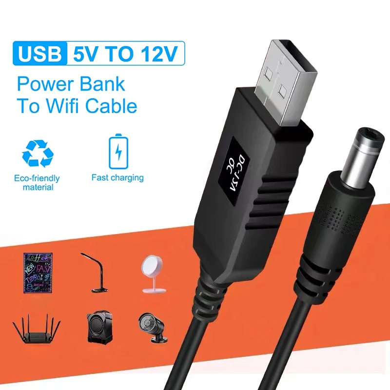 USB to DC Power Cable for Wifi Router Modem Fan Speaker USB to DC 3.5mm Jack Charging Cable Power Cord Plug Connector Adapter
USB to DC Power Cable for Wifi Router Modem Fan Speaker USB to DC 3.5mm Jack Charging Cable Power Cord Plug Connector Adapter