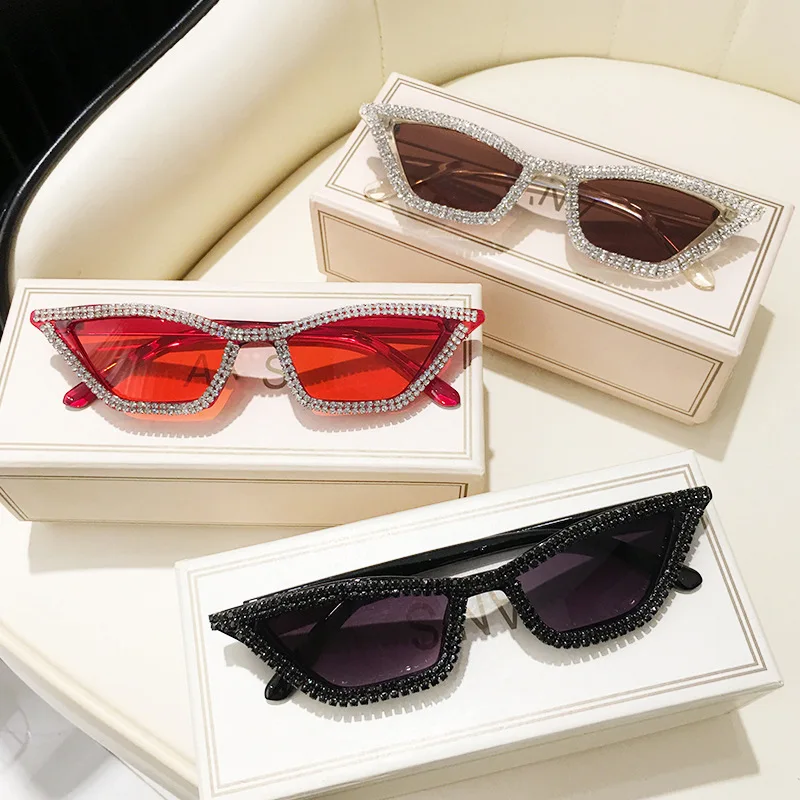 Vintage Cat Eye Triangle Sunglasses Women Diamond Sun Glasses Female Luxury Brand Designer Sun Glasses For Women Trendy Glasses
Vintage Cat Eye Triangle Sunglasses Women Diamond Sun Glasses Female Luxury Brand Designer Sun Glasses For Women Trendy Glasses