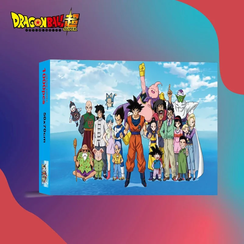 1000 шт. головоломка аниме Dragon Ball мультфильм бумажная креативная расслабляющая