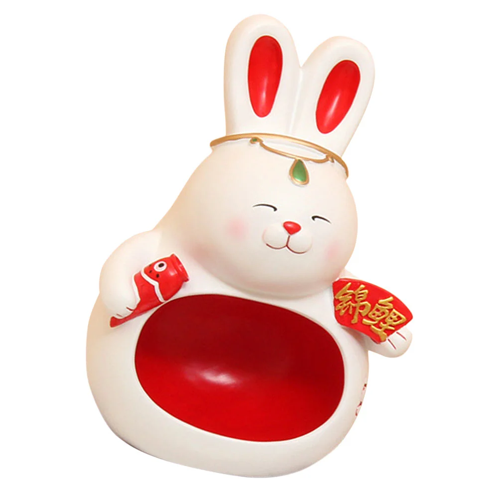 Rabbit Jewelry Bunny Holder Animal Chinese Key Bowl Tray Storage Plate Dish Figurine Decor Cat Lucky Candy Trinket Resin Desktop
Rabbit Jewelry Bunny Holder Animal Chinese Key Bowl Tray Storage Plate Dish Figurine Decor Cat Lucky Candy Trinket Resin Desktop