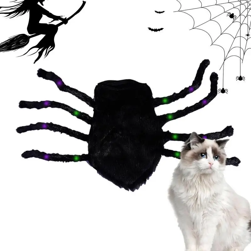 Dogs Spider Costumes Lighted Halloween Pets Spider Costumes With 8 Furry Legs Pet Halloween Costumes For Halloween Theme Party
Dogs Spider Costumes Lighted Halloween Pets Spider Costumes With 8 Furry Legs Pet Halloween Costumes For Halloween Theme Party