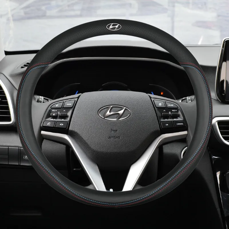 Car Steering Wheel Cover ultra-thin Breathable Anti Slip For Hyundai i10 i30 i20 IX35 I35 Sonata Creta Accent Elantra Auto parts
Car Steering Wheel Cover ultra-thin Breathable Anti Slip For Hyundai i10 i30 i20 IX35 I35 Sonata Creta Accent Elantra Auto parts