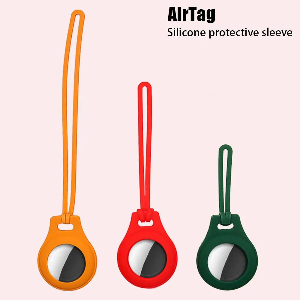 Accessories Protection Silicone Cover Protective Case For Airtags Tracker Protector Anti-fall Strap For AirTags
Accessories Protection Silicone Cover Protective Case For Airtags Tracker Protector Anti-fall Strap For AirTags