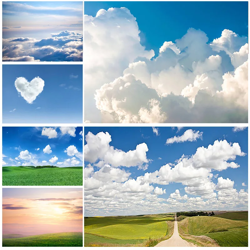 Natural Scenery Photography Background blue sky and white clouds meadow Travel Photo Backdrops Studio Props 22330 TKYD-02
Natural Scenery Photography Background blue sky and white clouds meadow Travel Photo Backdrops Studio Props 22330 TKYD-02