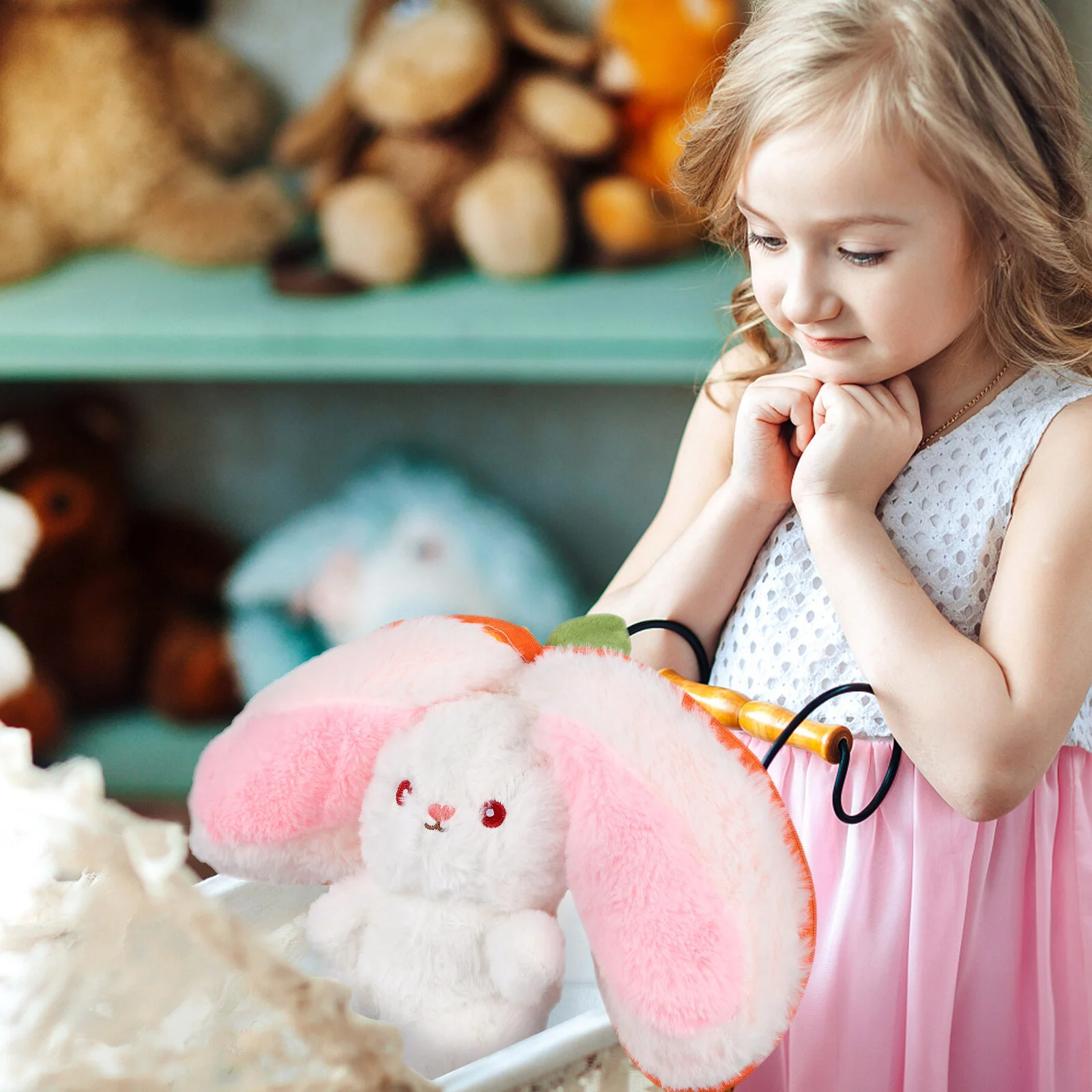 2 Pcs Bunny Stuffed Toy Cartoon Plush Figure Toys Dolls Rabbit Short Cute Animal
2 Pcs Bunny Stuffed Toy Cartoon Plush Figure Toys Dolls Rabbit Short Cute Animal