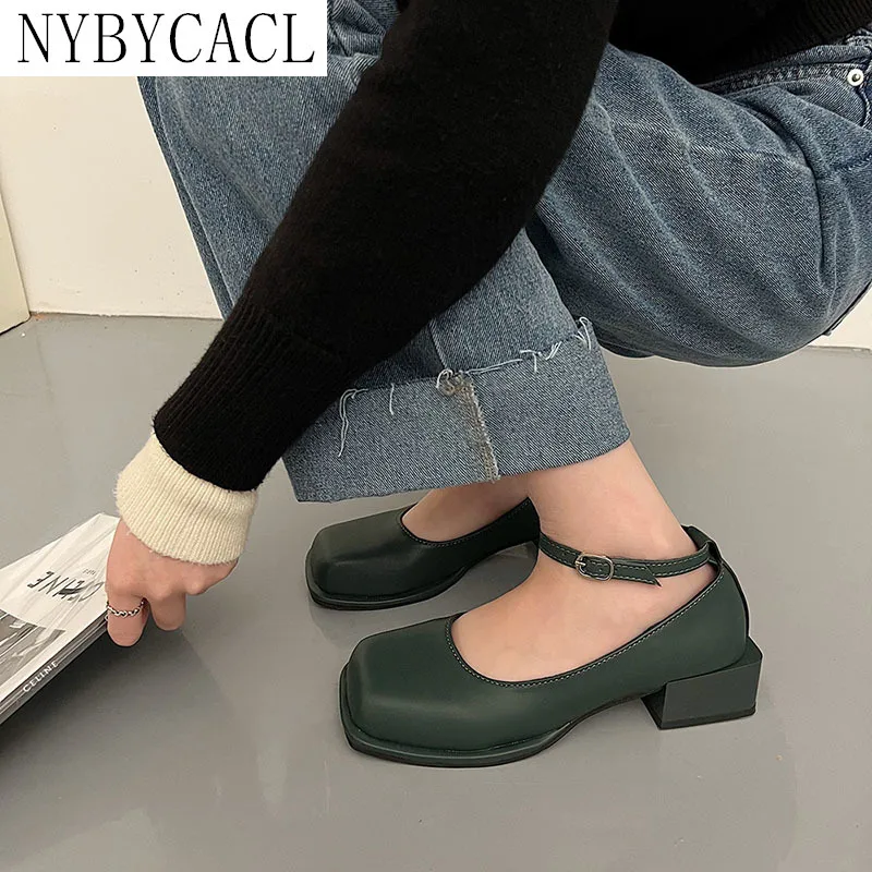 2022 New Elegant Women Mary Jane Shoes Spring Work Shoes Fashion Ankle Strap Female Square Toe Mid Heel Woman Pumps NYBYCACL
2022 New Elegant Women Mary Jane Shoes Spring Work Shoes Fashion Ankle Strap Female Square Toe Mid Heel Woman Pumps NYBYCACL