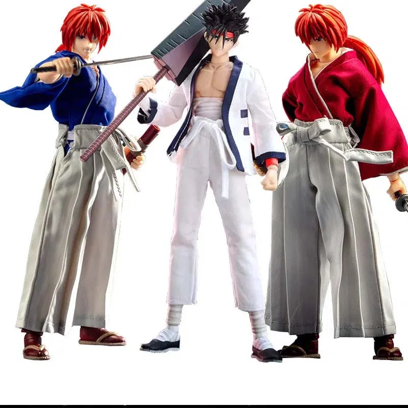 Фигурки аниме «руруруни Кеншин», модель Himura Kenshin Shishio Makoto Sagara Sanosuke SHF 1/12, экшн-фигурки, подарки для детей
Фигурки аниме «руруруни Кеншин», модель Himura Kenshin Shishio Makoto Sagara Sanosuke SHF 1/12, экшн-фигурки, подарки для детей
