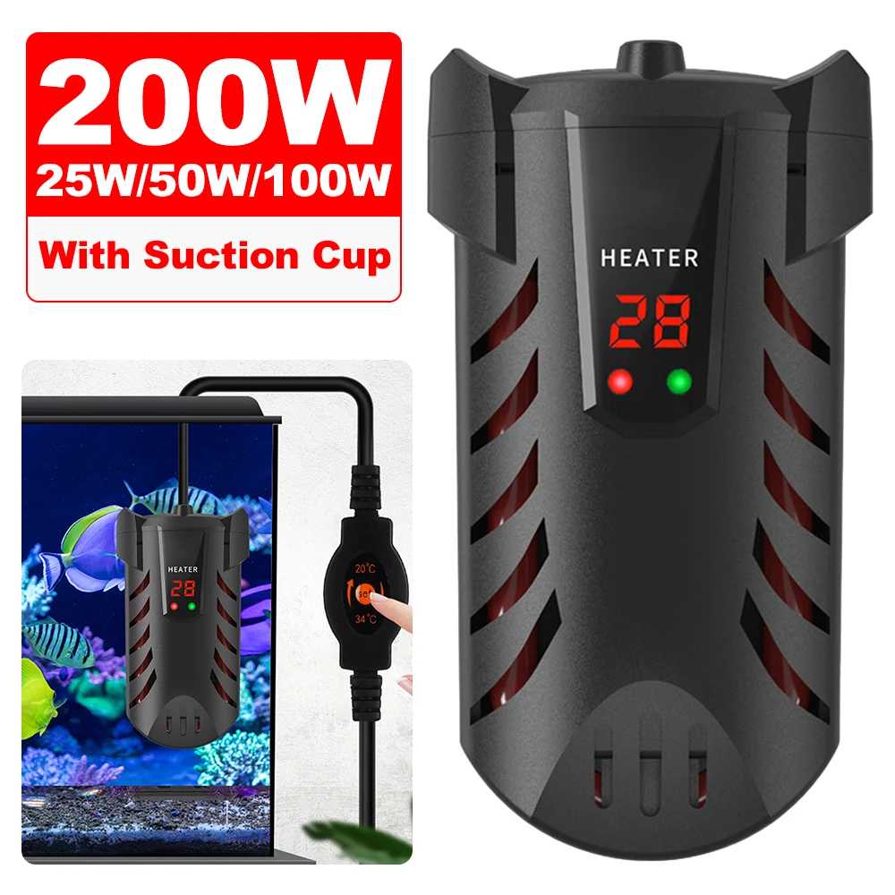 Aqua Tank Thermostat Aquarium Mini Display Rod Turtle Heater Heater Explosionproof Stick Fish Aquarium Heater Digital Tank Water
Aqua Tank Thermostat Aquarium Mini Display Rod Turtle Heater Heater Explosionproof Stick Fish Aquarium Heater Digital Tank Water
