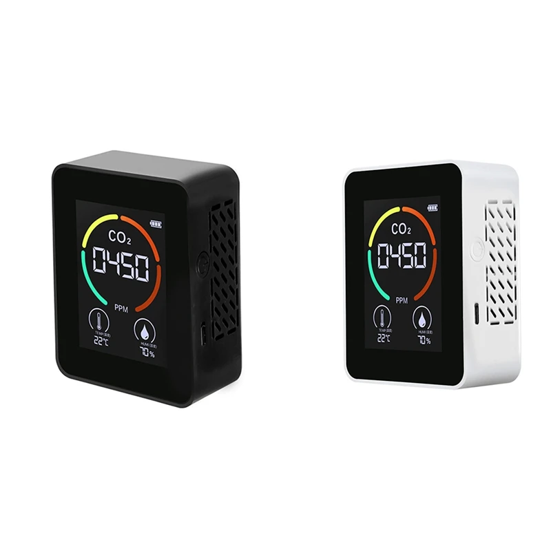 Air Monitor CO2 Detector Greenhouse Warehouse Air Quality Temperature Humidity Monitor Fast Measurement Meter
Air Monitor CO2 Detector Greenhouse Warehouse Air Quality Temperature Humidity Monitor Fast Measurement Meter