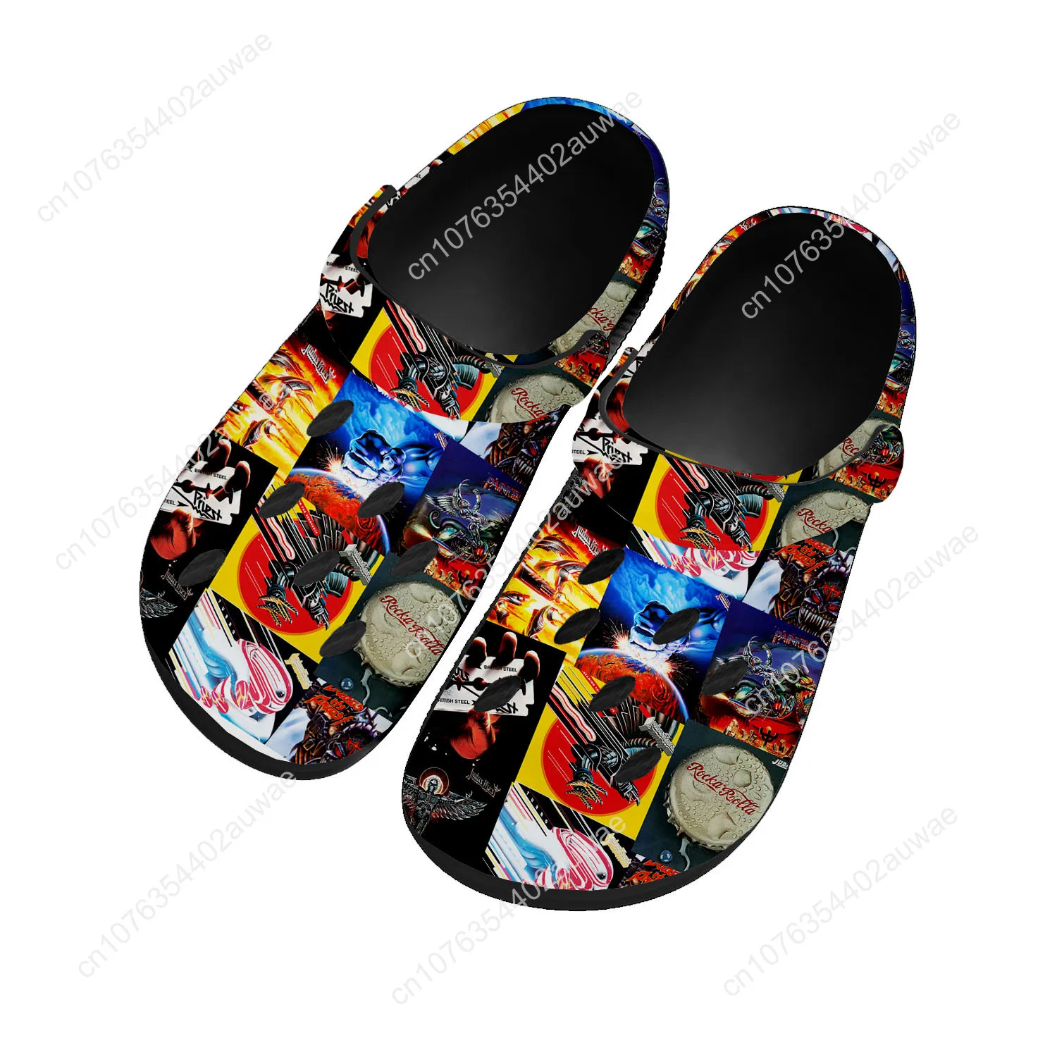 Judas Priest Metal Rock Band Home Clogs Custom Water Shoes Mens Womens Teenager Sandals Garden Clog Breathable Hole Slippers
Judas Priest Metal Rock Band Home Clogs Custom Water Shoes Mens Womens Teenager Sandals Garden Clog Breathable Hole Slippers