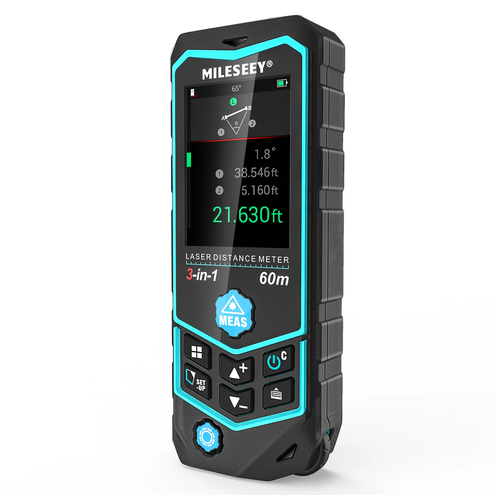 R2B Handheld 3In1 80M Rechargeable Nickel Metal Hydride Professional Laser Meter Distance Milessey
R2B Handheld 3In1 80M Rechargeable Nickel Metal Hydride Professional Laser Meter Distance Milessey