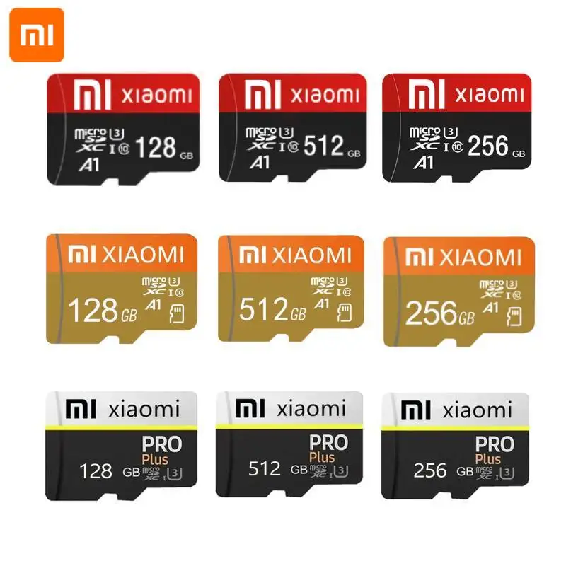 

Оригинальная карта памяти Xiaomi, 16 ГБ, 32 ГБ, 64 ГБ, 128 ГБ, 256 ГБ, 512 ГБ, класс 10, высокоскоростная флеш-карта SD/TF для телефона, камеры, планшета, 1 ТБ