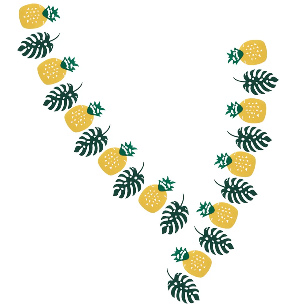 2 Sets Latte Green Decor Pineapple Banner Jungle Tiki Party Decorations Felt Cloth Hawaiian Garland
2 Sets Latte Green Decor Pineapple Banner Jungle Tiki Party Decorations Felt Cloth Hawaiian Garland