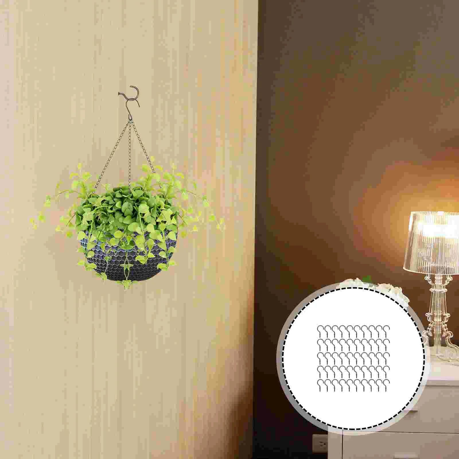 50pcs Office Garage Iron Outdoor Patio Screw Hangers Ceiling Screw Hooks Plant Hanging Hooks Plant Ceiling Hangers
50pcs Office Garage Iron Outdoor Patio Screw Hangers Ceiling Screw Hooks Plant Hanging Hooks Plant Ceiling Hangers