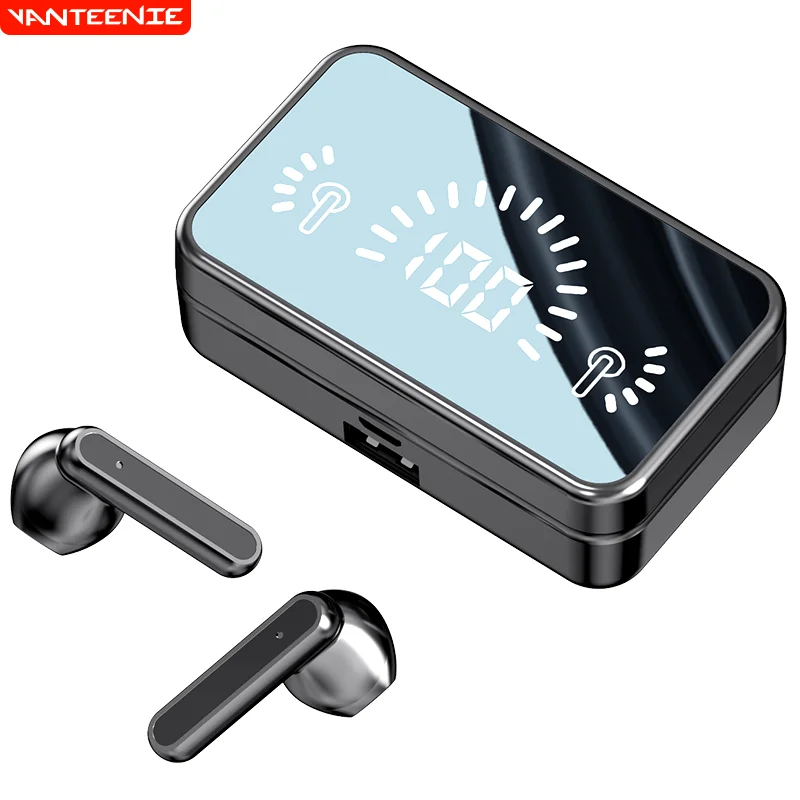 TWS Bluetooth Earphone LED Display Wireless Headphone Stereo Earbuds Bluetooth 5.2 Headset Automatic Noise Cancelling Headset
TWS Bluetooth Earphone LED Display Wireless Headphone Stereo Earbuds Bluetooth 5.2 Headset Automatic Noise Cancelling Headset