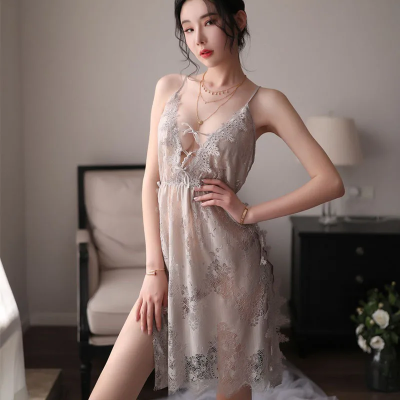 Соблазнительное кружевное нижнее белье Ropa, соблазнительное нижнее белье с Боковым Разрезом, ночная сорочка на бретельках, женское прозрачн...
Соблазнительное кружевное нижнее белье Ropa, соблазнительное нижнее белье с Боковым Разрезом, ночная сорочка на бретельках, женское прозрачн...