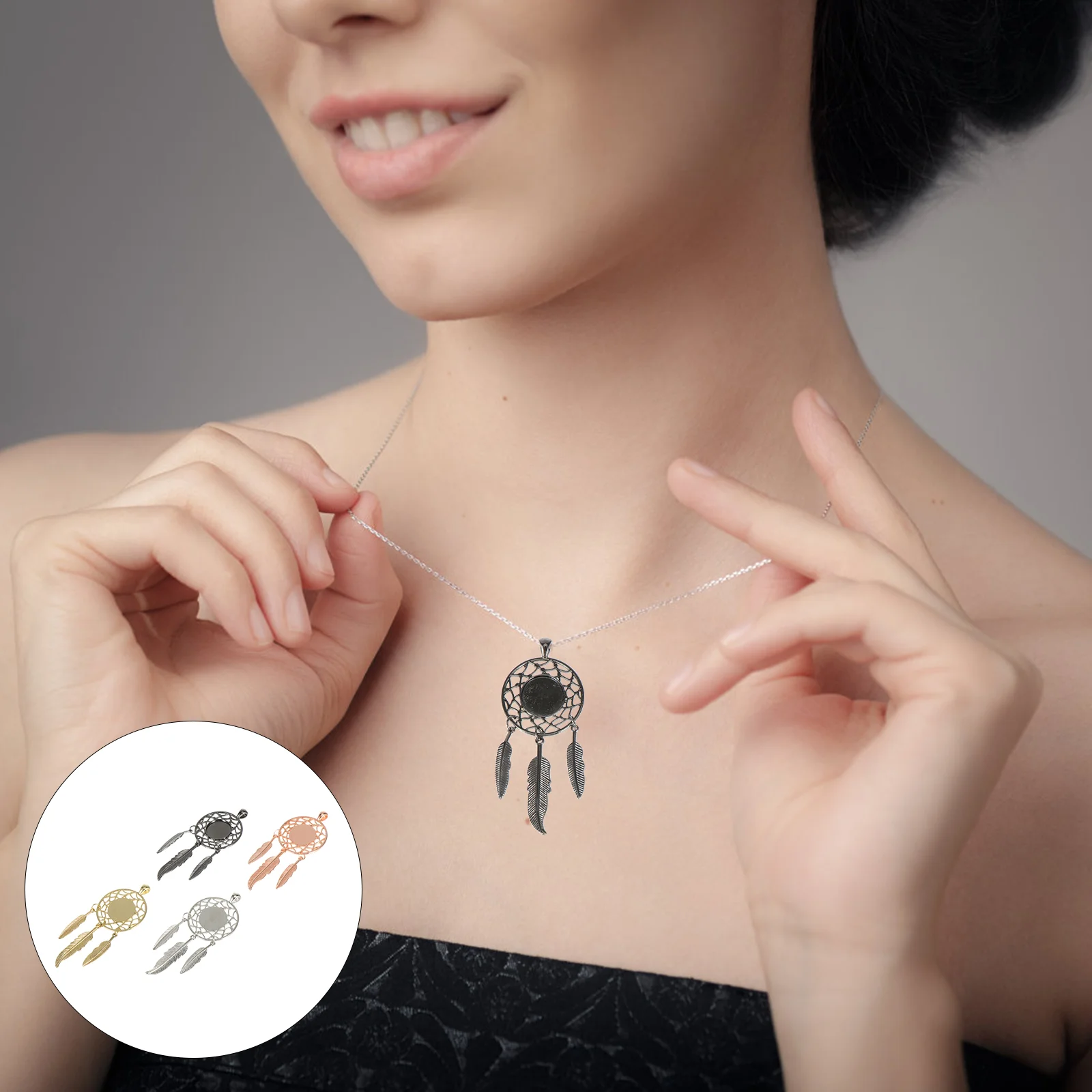 40pcs Catcher Charm Pendants Pendants Wall Hanging Decorative for Keyring Necklace Jewelry Making
40pcs Catcher Charm Pendants Pendants Wall Hanging Decorative for Keyring Necklace Jewelry Making