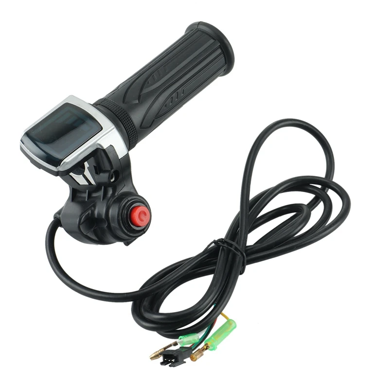2X 36V Electric Bicycle Scooter Speed Throttle Grip LCD Display With Switch Twist Throttle Accelerator Handlebar Grip
2X 36V Electric Bicycle Scooter Speed Throttle Grip LCD Display With Switch Twist Throttle Accelerator Handlebar Grip