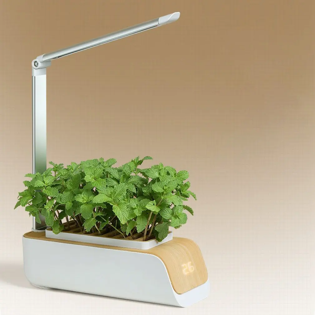 Hydroponics Growing System Indoor Herb Garden Kit Automatic Timing Height Adjustable LED Grow Lights Smart Water Pump for Home
Hydroponics Growing System Indoor Herb Garden Kit Automatic Timing Height Adjustable LED Grow Lights Smart Water Pump for Home