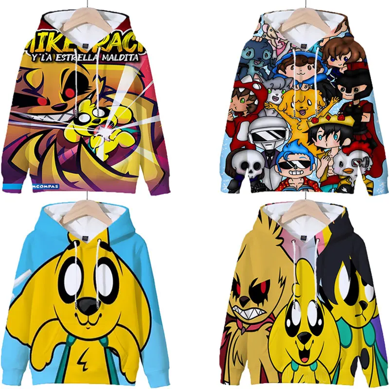 Kids Mikecrack 3D Hoodies Children Autumn Outwear Cute Cartoon Sweatshirt Tops Boys Girls Long Sleeve Pullovers Sudadera Escolar
Kids Mikecrack 3D Hoodies Children Autumn Outwear Cute Cartoon Sweatshirt Tops Boys Girls Long Sleeve Pullovers Sudadera Escolar