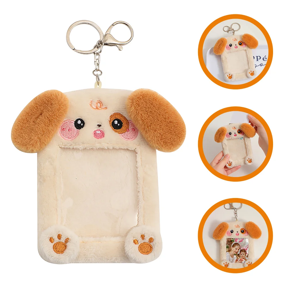 Plush Photocard Holder Keychain Cartoon Cat Dog Rabbit Idol Id Student Card Credit Card Case Protective Sleeves
Plush Photocard Holder Keychain Cartoon Cat Dog Rabbit Idol Id Student Card Credit Card Case Protective Sleeves