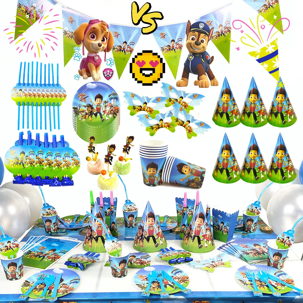 Anime PAW PATROL Chase Skye Marshall Figures Party Decorations Children Birthday Supplies Toys Kid Christmas St Patrick's Day
Anime PAW PATROL Chase Skye Marshall Figures Party Decorations Children Birthday Supplies Toys Kid Christmas St Patrick's Day