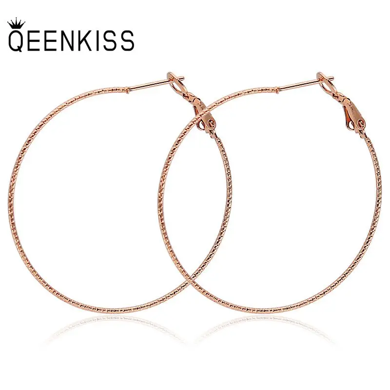 QEENKISS EG8118 Fine Jewelry Wholesale Fashion Woman Girl Birthday Wedding Gift Big Round Titanium Stainless Steel Hoop Earrings
QEENKISS EG8118 Fine Jewelry Wholesale Fashion Woman Girl Birthday Wedding Gift Big Round Titanium Stainless Steel Hoop Earrings
