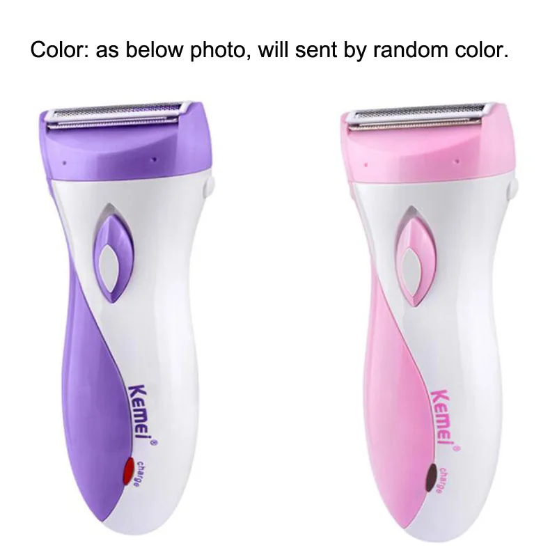 Rechargeable KM-3018 Cordless Hair Remover Facial Electric Epilator Painless Lady Bikini Underarm Hair Razor Trimmer Shaver Tool
Rechargeable KM-3018 Cordless Hair Remover Facial Electric Epilator Painless Lady Bikini Underarm Hair Razor Trimmer Shaver Tool