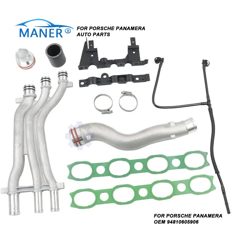 MANERI 94810605906 Coolant Water Pipe Cooling Upgrade Repair Kit For Porsche Cayenne 4.5 V8 2003-2006 94810601603 94810623000 
MANERI 94810605906 Coolant Water Pipe Cooling Upgrade Repair Kit For Porsche Cayenne 4.5 V8 2003-2006 94810601603 94810623000