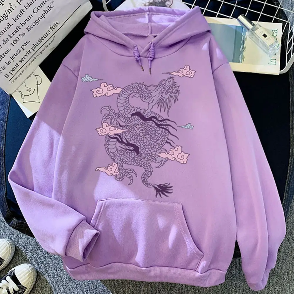Women's Hoodie Harajuku Vintage Dragon Print Hoodie Autumn Winter Oversize Streetwear Tops Loose Casual Women Sweatshirts
Women's Hoodie Harajuku Vintage Dragon Print Hoodie Autumn Winter Oversize Streetwear Tops Loose Casual Women Sweatshirts