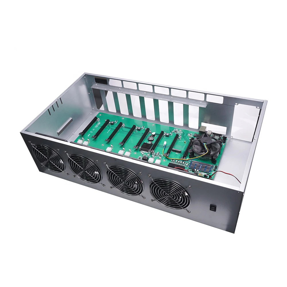 240MH/S Mining Machine Miner 8gpu motherboard B85 eth mining case bitcoin miner case
240MH/S Mining Machine Miner 8gpu motherboard B85 eth mining case bitcoin miner case