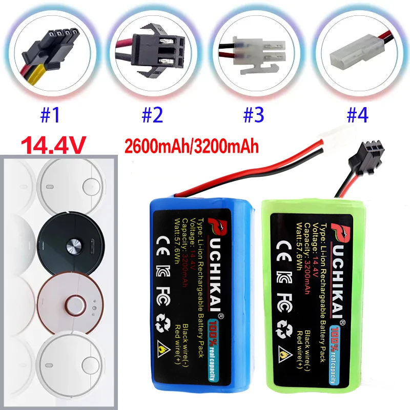 14.4V 4S1P 18650 Lithium Battery Pack For Xiaomi G1 HG2 14.8V 5Ah Robotic vacuum cleaner Built in BMS Rechargeable Battery
14.4V 4S1P 18650 Lithium Battery Pack For Xiaomi G1 HG2 14.8V 5Ah Robotic vacuum cleaner Built in BMS Rechargeable Battery
