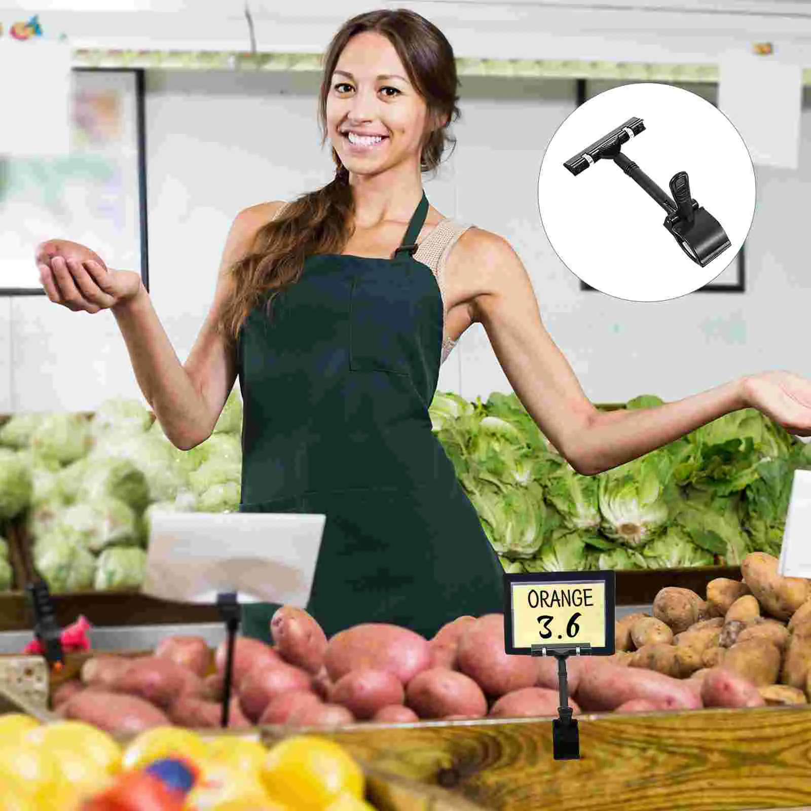 5 Pcs Metal Brackets Pop Advertising Folder Price Tag Display Holder Supermarket Clip Label Desk Clamp
5 Pcs Metal Brackets Pop Advertising Folder Price Tag Display Holder Supermarket Clip Label Desk Clamp