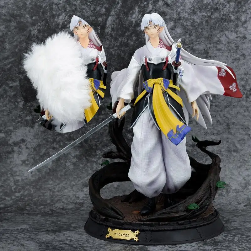 27.5cm Inuyasha Anime Figure Gk Sesshoumaru Action Figurine Statue Model Collection Statue Doll Decor Ornament Toy Kids Gift
27.5cm Inuyasha Anime Figure Gk Sesshoumaru Action Figurine Statue Model Collection Statue Doll Decor Ornament Toy Kids Gift